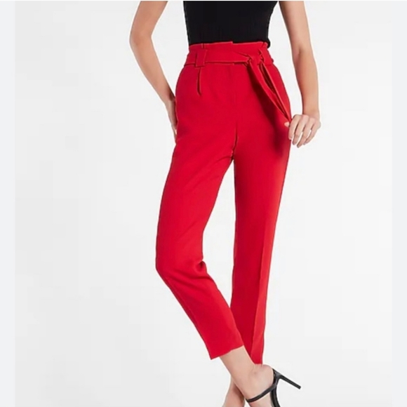 Express ankle high-rise pants - Picture 3 of 13